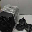 Collapsible Wagon Cart with Wheels Foldable - Folding Utility Heavy Duty Wagons Carts for Grocery Sports Garden Shopping Camping Wheelbarrows (Black, 120L)