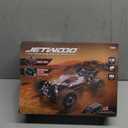 Jetwood 1/16 Fast Brushless RC Cars for Adults, Max 42 mph High Speed Remote Control Car for Boys, Electric RTR Race RC Truck, Oil-Filled Shocks RC Buggy, Offroad All Terrian JC16EP with 2 Lipo (Mars Red)