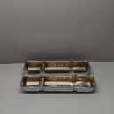 Proform 141-899 SBC Chrome Valve Cover with Baffle, red