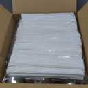 AOZITA 100 Pack - 16 oz Clear Plastic Cups with Lids and Straws, Food Safe Disposable Iced Coffee Cups for Cold Beverages, Smoothies, Iced Coffee, Leak-Proof, BPA-Free