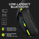 Logitech G435 Lightspeed & Bluetooth Wireless Gaming Headset - Lightweight Over-Ear Headphones, Built-in mics, 18h Battery, Dolby Atmos, PC, PS4, PS5, Nintendo Switch/Switch 2, Mobile - Black