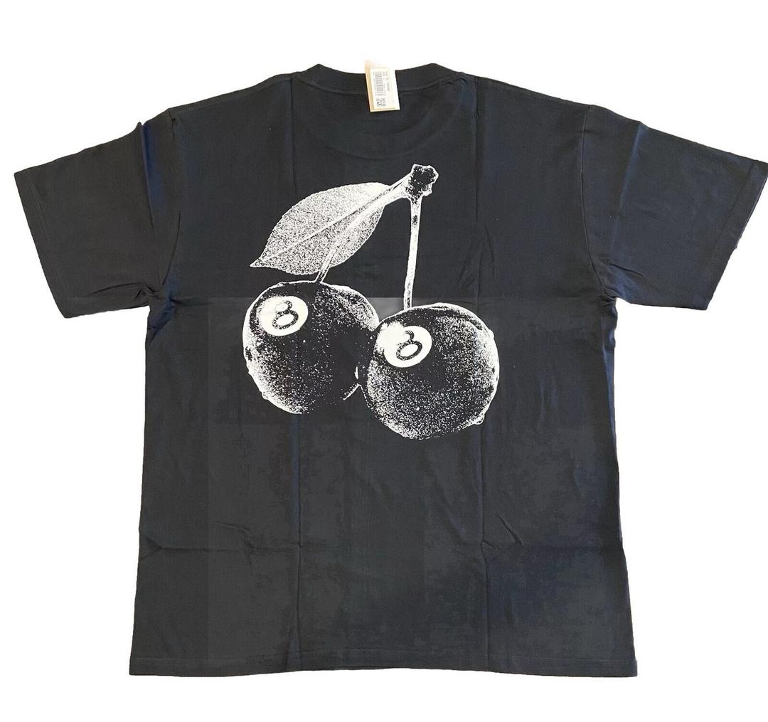 Stussy Cherries 8 Ball T-Shirt Black, Size S
