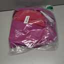 ELLEVEN Womens Blazer Business Casual Suit Jacket Slim Fit Fitted Ruched 3/4 Sleeve Petite Crop Blazer Dressy Full Lining Lightweight Outfits Coat Cardigan with Padded Shoulder Rose Red Size Medium