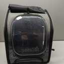 Pecute Cat Backpack Carrier, Large Space Cat Bubble Backpack, Breathable Cat Carrier, Shaded Dog Backpack Carrier, Ergonomic 3D Design for Travel, Hiking, Suitable for Shopping, and Vet, Gray (12.6"L x 10.2"W x 16.5"H)