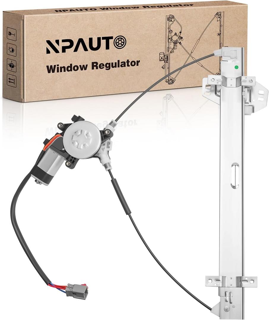 Front Driver Side Power Window Regulator with Motor Assembly fit for Honda Element 2003 2004 2005 2006 2007 2008 2009 2010, Left, 748-131