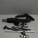 175F -1200F Electric Weed Burner with 5 Nozzles, 1500W 3 in 1 Hot Air Gun, Heat Gun & Weed Torch & Charcoal Starter for Home Repair & Lawn Care