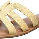 The Drop Women's Monika Sandal, Raffia, 10