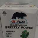 B-Air Grizzly Gp-1 1 HP Air Grizzly Mover Carpet Dryer Floor Fan for Water Damage Restoration Equipment & Pet Cage Dryer Green