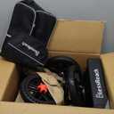 All Terrain Foldable Knee Scooter Walker - Economical Knee Walker for Foot Injuries, Compact Crutches Alternative - Black