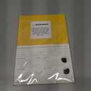 Nitoms S4146 STALOGY Notebook, 1/2 Ear Notebook, A5, Solid Color, Yellow