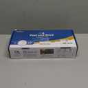 Art3d 102-Piece Peel and Stick Tile Backsplash for Kitchen Bathroom, 3in.  6in. Stick on Subway Tile White Granite