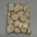 Split Wood Balls 1.5 inch Half Wooden Balls 40mm Unfinished Half Wooden Beads for Crafts and Art Supplies (40PCS)