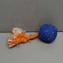 Cheerble Smart Interactive Dog Toy, Wicked Ball Rolly, Automatic Moving, Bouncing, Rotating, E-TPU Material, Active Rolling Interactive Dog Ball for Medium and Large Dogs (Blue)