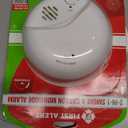 First Alert BRK Combination Smoke & Carbon Monoxide Alarm, Battery Operated Detector with Test & Silence Button, SMICO100, 1-Pack