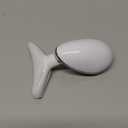 SDKWDH RedLightTherapyforFaceandNeck, 7 Color Face Massager Tool for Wrinkles, Double Chin, Vibrating Facial Massager with Thermals for Skin Care, Glossy White