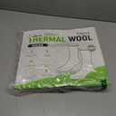 COZIA Merino Wool Socks for Men & Women Casual Warm Winter Cozy Thermal Socks (Medium-Large, E34-charcoal (3 Pairs))