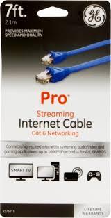 Pro Steaming Internet Cable Cat 6 Networking 7Ft 3 pack