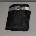 iCOVER Grill Cover, 55 inch BBQ Grill Cover for Outdoor Grill, Anti-UV & Fade Resistant Gas Grill Cover, Waterproof Barbecue Grill Covers for Weber, Char-Broil, Nexgrill and More, Black, Canvas Polyester