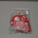 Girl Christmas Dress A Line Casual Dresses Toddler Santa Xmas Tree Candy Cane Dress Kids Knee Length Dresses (5-6 Years, Red)