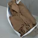 TAOCOCO Reclining Loveseat with Middle Console Slipcover, 4 Piece Polyester Fabric Stretch Loveseat Recliner Sofa Covers, Soft Washable Furniture Protector (Light Coffee, 2 Seater with Console Cover)