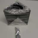 Adjustable Post Protector, 304 Stainless Steel Mailbox Post Protector, Post Sleeve Post Base Protectors for Wooden Mailbox, Deck Railing, Fences, Pergolas, Gazebos, Swing - 2 Pack, Black