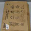 Christmas Decorations Window Silhouette Holiday Display