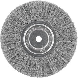 DEWALT Wire Wheel, 8-Inch, Crimped, 5/8-Inch Arbor, Wide Face, .014-Inch (DW4907) (Multi)