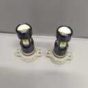 PHINLION 5202 LED Fog Light Bulbs, 3200 Lumens Super Bright, 3030 30 SMD Chips, 5201 PS19W PS24W Fog Light or DRL Replacement Lamps, 6000K Xenon White, Pack of 2