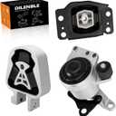 Engine Motor Mount & Trans Mount Replacement for 2013 2014 2015 2016 2017 Ford Fusion 2.0L Turbo; 2013 2014 2015 2016 Lincoln MKZ 2.0L Turbo, Engine Mount Set of 3 Replaces OE# A5606 DP5Z6068A