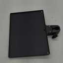 BILIONE Microphone Stand Tray with Crab Clamp, 10.6" x 7.8" Large Tray Shelf Attachment Clamp on Studio Music Floor Stands for Storage