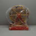 Christmas Rotating Ferris Wheel with LED Lights, 18" Big Christmas Animated Decorations, Creates Festive Atmosphere