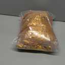 KUKUSOUL 12''x18FT Reception Background Wedding Arch Drapes Gold Sequin Wedding Arch Draping Fabric Drapery for Ceremony Reception Swag and Backdrop Decorations 2 Panel KULWMDJ007