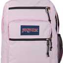 JanSport 34L Cool Backpack – 15-inch Laptop Sleeve, Pink Ice, One Size