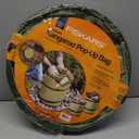 Fiskars Kangaroo Collapsible Garden Bag for Yard Waste, 10 Gallon Reusable Container for Lawn Care and Gardening