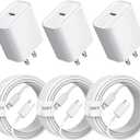 iPhone 16 Charger Fast Charging, 3Pack 20W USB C Fast Charger Plug 10ft USB C to USBC Cable Cord Compatible iPhone 16/16 Pro Max/15 Pro/15 Plus,iPad Air M2 11/13 inch,iPad Pro M4 11/13inch,iPadAir 4/5