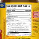 Nature Made Burp Less Ultra Omega 3 Fish Oil Supplements, 1400mg Fish Oil Omega 3 Supplements as Ethyl Esters for Healthy Heart Brain Eyes Support, One Per Day, 90 Softgels