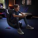 X Rocker Video Gaming Floor Rocker Chair, Built-in Audio, Foldable, for Gamers, Bedroom, or Game Room for Boys, Girls, Teens 5-17, Gifts for Gamers, Standard 5-17 Yr