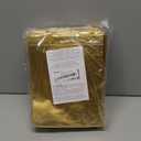 Sparkle and Bash Gift Bags Bulk - 10 x 8 x 4 In, Metallic Gold, 20 Pack - Reusable Totes with Handles, Non-Woven Fabric & Machine Washable