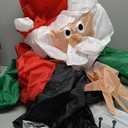 Morph Inflatable Santa Costume Adult, Santa Claus Inflatable Costume, Blow Up Santa Costumes for Adults, Santa Costume