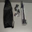 75" Phone Tripod Stand, Overhead Tripod for iPhone with Remote, Portable Horizontal Mount for Video, Live Streaming & Vlogging, Compatible with iPhone Camera (Black)