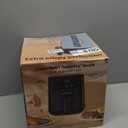 CHEFMAN 2 Qt Mini Air Fryer  Digital Space-Saving Compact Air Fryer with Nonstick and Dishwasher Safe Basket, Quick & Easy Meals in Minutes, Features Digital Timer and Shake Reminder  Black