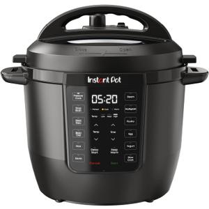 Instant Pot 6QT RIO 7-in-1 Multi-Cooker, Pressure Cooker, Slow cook, Sauté, Steam, Rice Maker, Yogurt, & Warmer, Black, 6 Quarts
