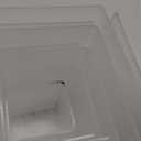 10 Pcs Acrylic Display Risers, 2 Sets Square Acrylic Risers Display Stands, 0.12" Thick Tall Risers for Displays, Clear Acrylic Riser for Candy Cupcake Dessert Jewelry Showcase Action Display (3"X4"X5"X6"X7")