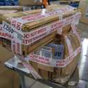 Fitvids Rubber Coated Hex Dumbbell Weight Set and Storage Rack, 100LB Set or 150LB Set, 5-20 lbs Pairs or 5-25 lbs Pairs