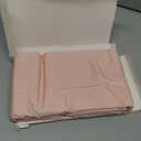 Mayfair Linen 100% Egyptian Cotton Pillow Cases King - 600 Thread Count Cotton Pillowcases Set of 2 (Blush), Soft & Breathable Extra Long Staple Sateen Weave Pillow Covers for King Size Pillows