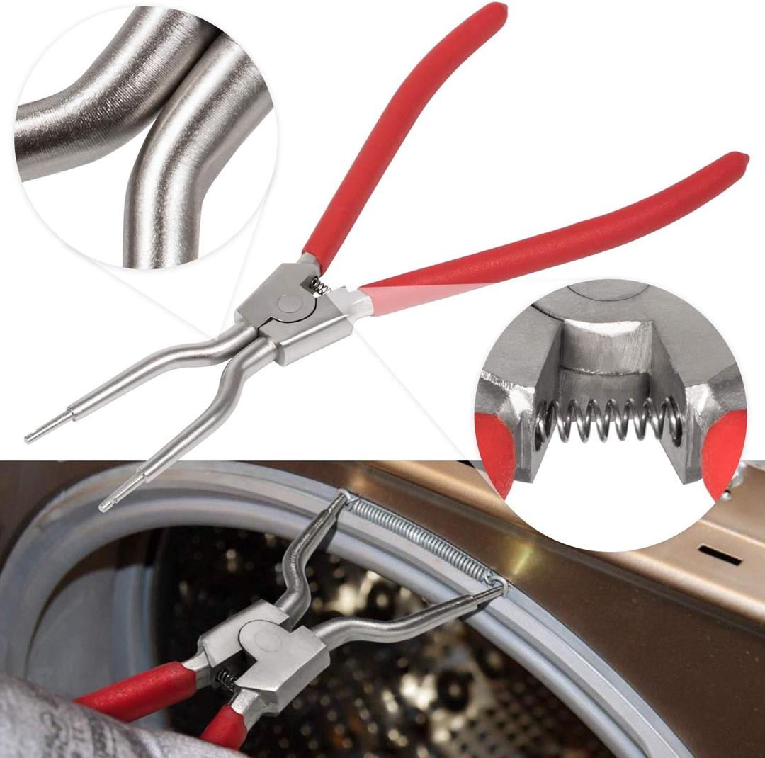 383EER4004A 383EER4001A Washing Machine Inner/Outer Spring Expansion Tool Washer Door Boot Seal Clamp Ring Removal Tool For LG, Samsung, Kenmore, Whirlpool, 4986ER0004F/B/G, Max 4.7" Expansion