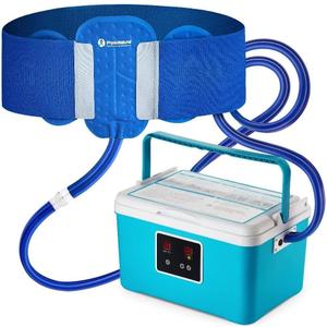 Ice Machine for Knee After Surgery for Post-Surgery Care, Cold Therapy Machine System for Knee and Joint Compression Pad, Strong and Joint Compression Pad, Lightweight 6-Quart Cooler