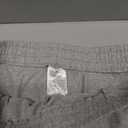 Women's Bermuda Shorts Long Cotton Sweat Knit Shorts Pull On Walking Lounge Shorts with Pocket (Light Grey, XL)