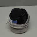 SARISUN Travel Pillows for Airplanes, Airplane Pillow for Long Flight, Airplane Head Strap with Eye Mask for Sleep, Travel Neck Pillow for Car Road Trip, 360° Support Headrest, Stop Bobblehead, Black