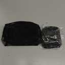 Mesh Makeup Bag 4 Pcs Mesh Cosmetic Bag Portable Zipper Toiletry Pouch Travel Organizing Cosmetic Purse Storage Small Mesh Bags Set for Daily Home Office Closure Backpack Accessories